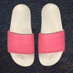 Vans Women Slide-on Strawberry Pink (Worn)